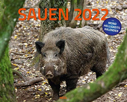 Sauen 2022: mit Mondhelligkeitskalender von Heel Verlag