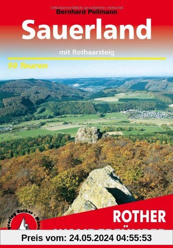 Sauerland - mit Rothaarsteig (Rother Wanderführer)