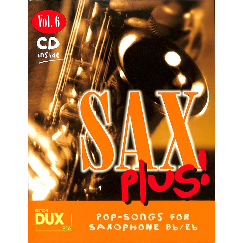 Sax plus 6 - Pop songs for saxophone
