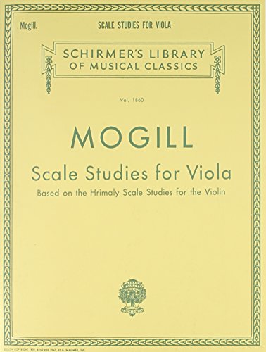 Scale Studies for Viola: Viola Method: Schirmer Library of Classics Volume 1860 Viola Method von G. Schirmer, Inc.