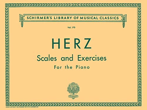 Scales and Exercises: Piano Technique: 170 (Schirmer's Library of Musical Classics): For the Piano, Augmented Edition