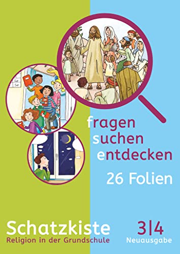 Fragen-suchen-entdecken - Katholische Religion in der Grundschule - Zu Neuausgabe und Ausgabe N - Band 3/4: Schatzkiste - Folienmappe von Cornelsen Verlag GmbH