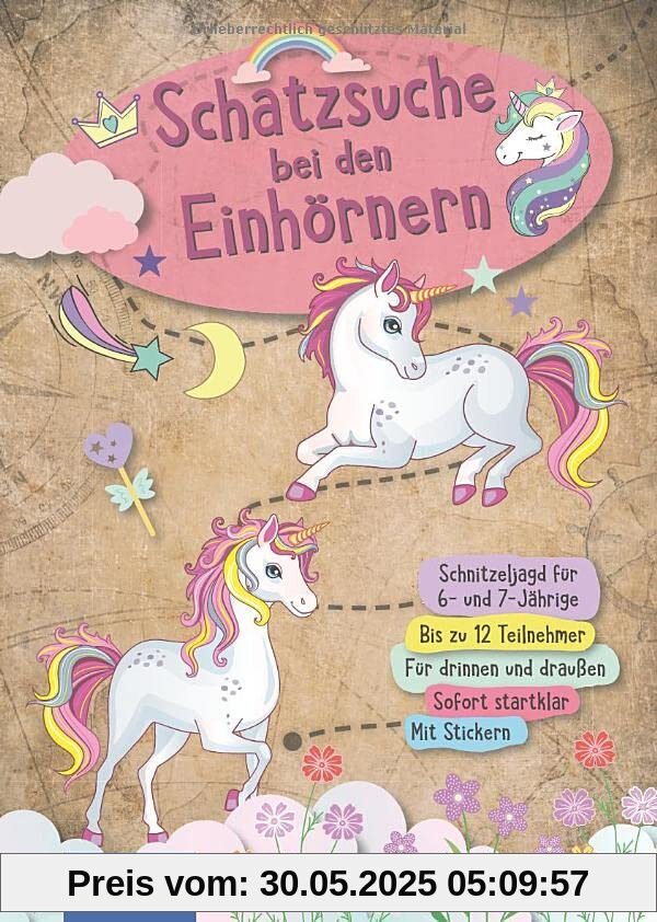 Schatzsuche bei den Einhörnern Schatzsuche bei den Einhörnern