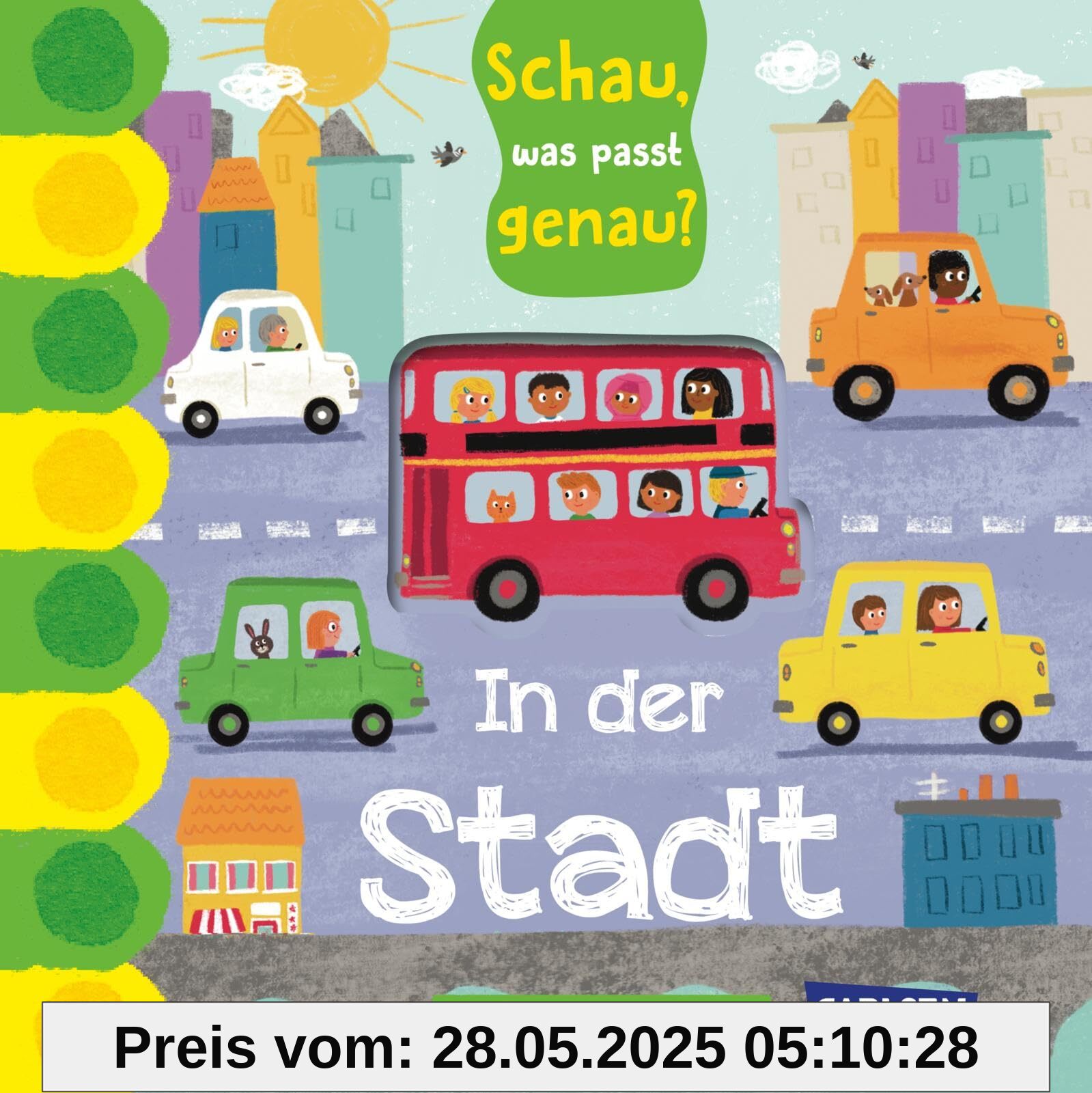 Schau, was passt genau? In der Stadt