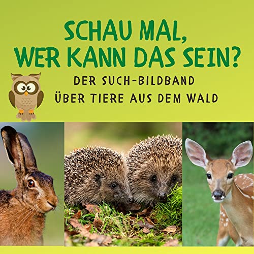 Schau mal, wer kann das sein?: Der Such-Bildband über Tiere aus dem Wald