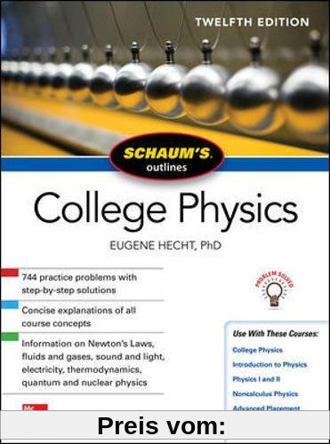 Schaum's Outline of College Physics (Schaum's Outlines)