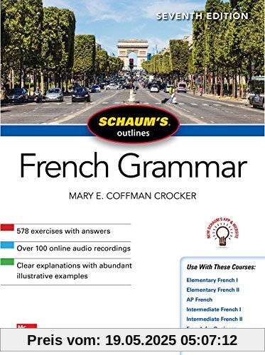 Schaum's Outline of French Grammar (Schaum's Outlines)