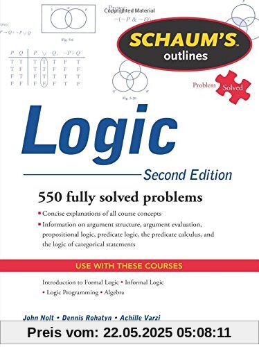 Schaum's Outline of Logic (Schaum's Outlines)