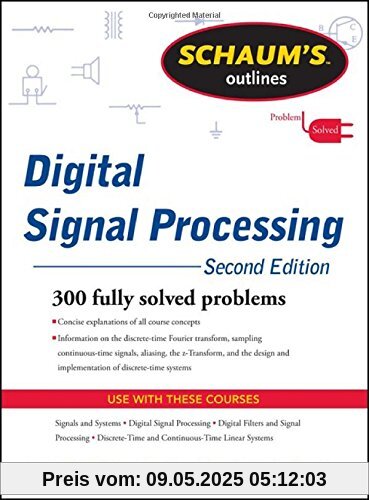 Schaums Outline of Digital Signal Processing (Schaum's Outlines)