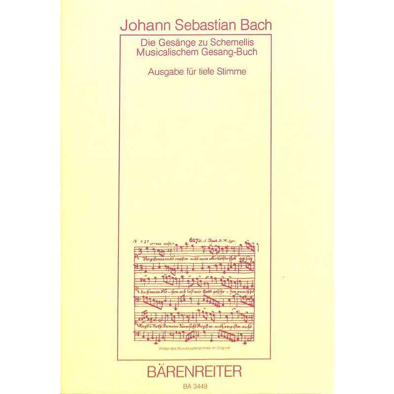 Schemelli Gesangbuch BWV 439-507