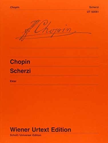 Scherzi: Nach den Autografen, Abschriften und Originalausgaben. Klavier. (Wiener Urtext Edition)
