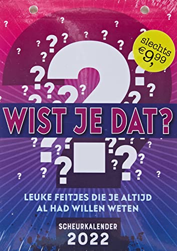 Scheurkalender 2022 Wist je dat? Scheurkalender 2022 Wist je dat? von Lantaarn publishers