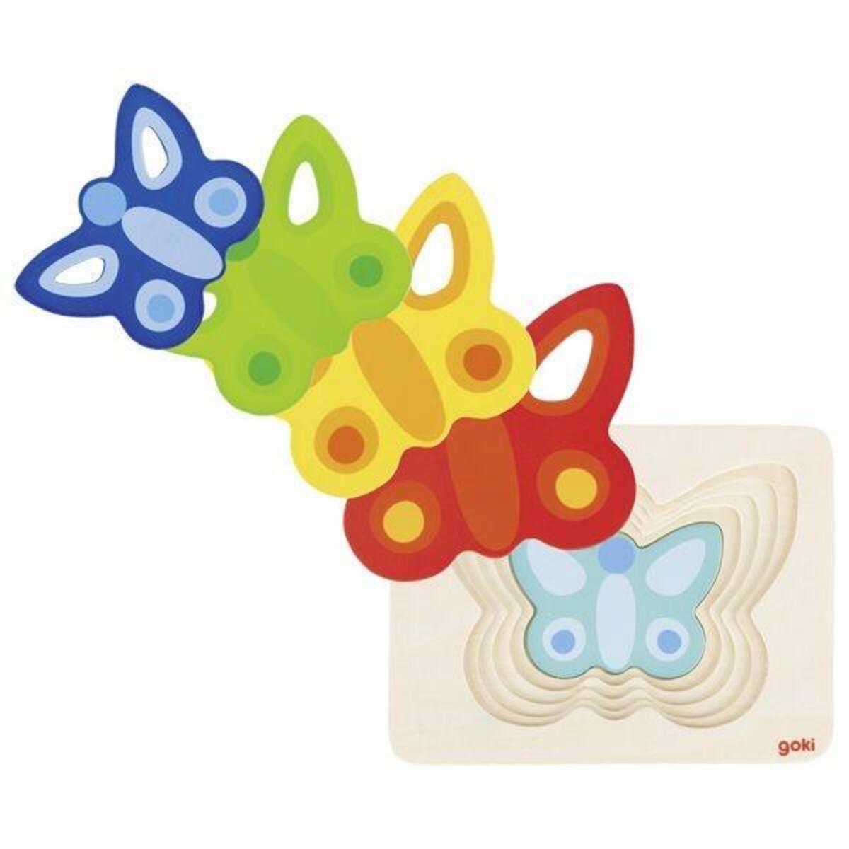 Schichtenpuzzle Schmetterling II von Gollnest & Kiesel GmbH &
