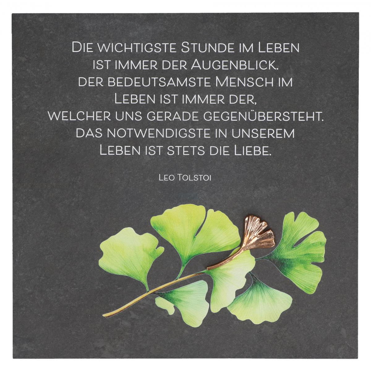Schiefertafel - Das wichtigste im Leben (1 Stück) von Butzon und Bercker