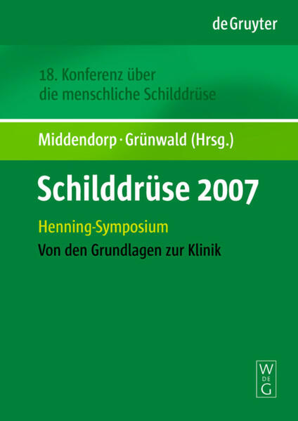 Schilddrüse 2007 von De Gruyter