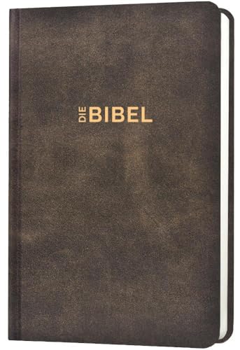 Schlachter 2000 Bibel - Taschenausgabe (Hardcover, illustrierter Einband, Antikleder-Optik): Taschenausgabe mit Parallelstellen / Fadenheftung von Christliche Literaturverbreitung