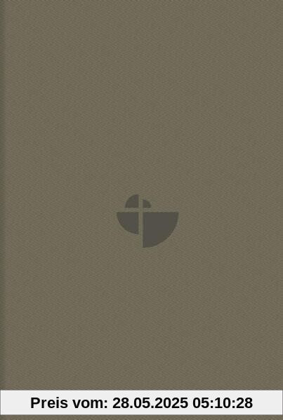 Schlachter 2000 Bibel - Taschenausgabe (PU-Einband, sandfarben, blauer Farbschnitt): Taschenausgabe mit Parallelstellen / Fadenheftung