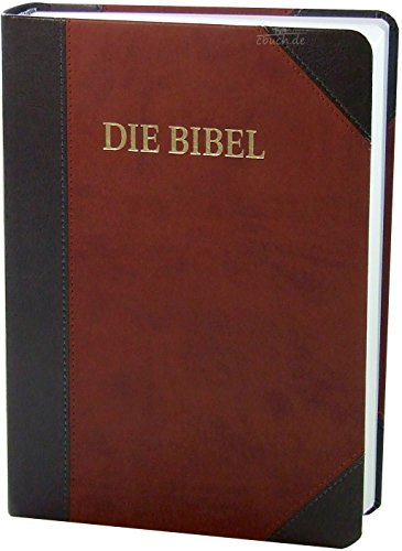 Schlachter 2000: Großdruckausgabe, PU-Einband, grau/braun, Fadenheftung Schlachter 2000: Großdruckausgabe, PU-Einband, grau/braun, Fadenheftung