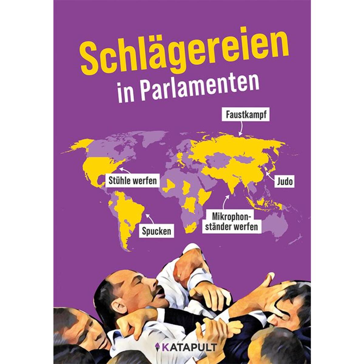 Schlägereien in Parlamenten von Katapult-Verlag