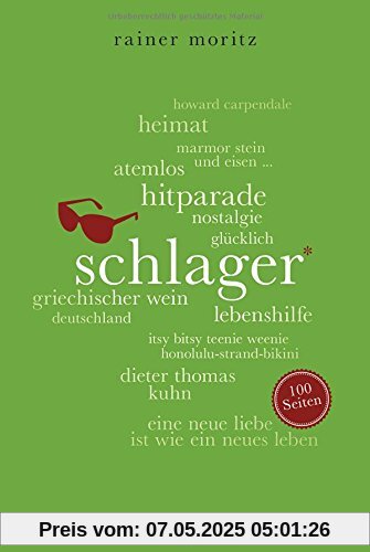 Schlager. 100 Seiten (Reclam 100 Seiten)