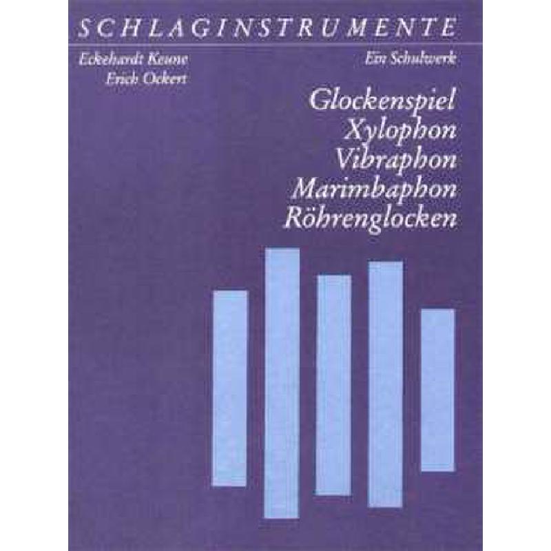 Schlaginstrumente 4 Glockenspiel Xylophon Vibraphon