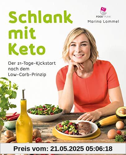 Schlank mit Keto: Der 21-Tage-Kickstart nach dem Low-Carb-Prinzip