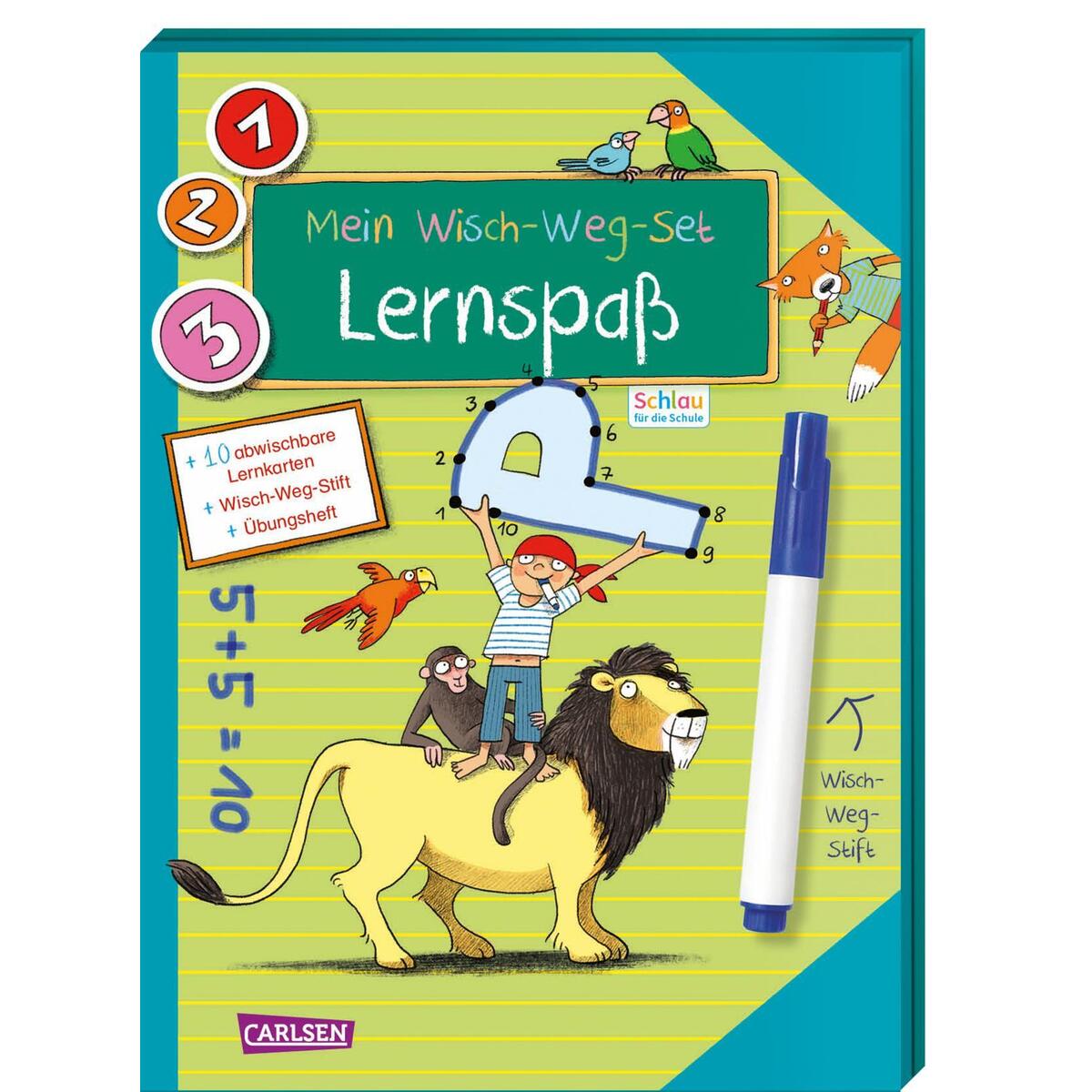 Schlau für die Schule: Mein Wisch-Weg-Set: Lernspaß Schlau für die Schule: Mein Wisch-Weg-Set: Lernspaß von Carlsen Verlag GmbH