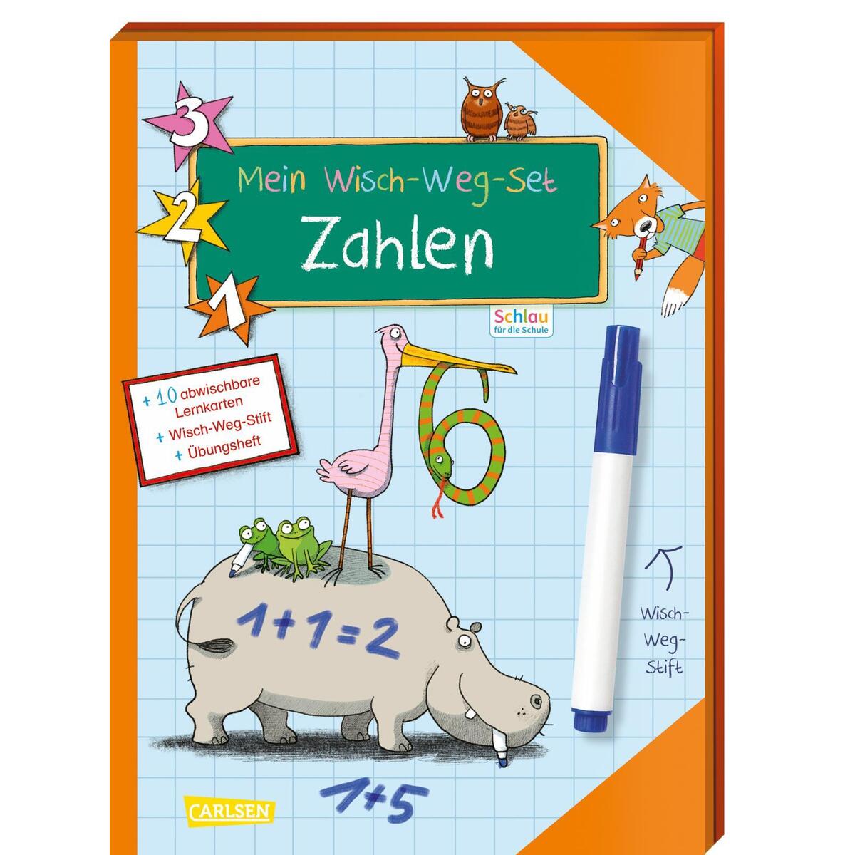 Schlau für die Schule: Mein Wisch-Weg-Set: Zahlen Schlau für die Schule: Mein Wisch-Weg-Set: Zahlen von Carlsen Verlag GmbH
