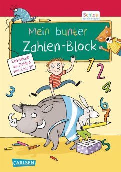 Schlau für die Schule: Mein bunter Zahlen-Block von Carlsen