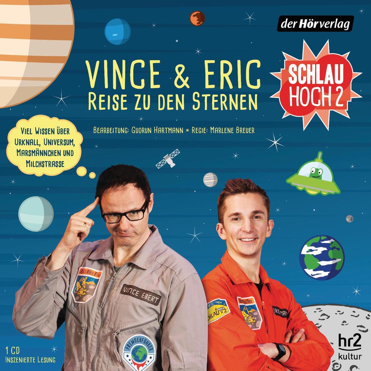 Schlau hoch 2 Vince und Eric Reise zu den Sternen von Hoerverlag DHV Der