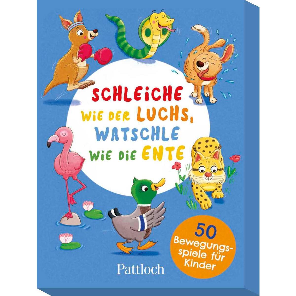 Kartenbox »Schleiche wie der Luchs, watschle wie die Ente« Kartenbox »Schleiche wie der Luchs, watschle wie die Ente« von Pattloch Geschenkbuch