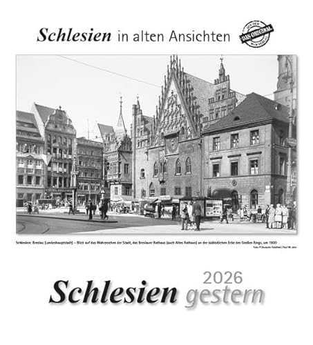 Schlesien gestern 2026: Schlesien in alten Ansichten Schlesien gestern 2026: Schlesien in alten Ansichten von m + m Verlag