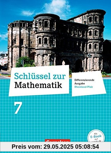 Schlüssel zur Mathematik - Differenzierende Ausgabe Rheinland-Pfalz / 7. Schuljahr - Schülerbuch