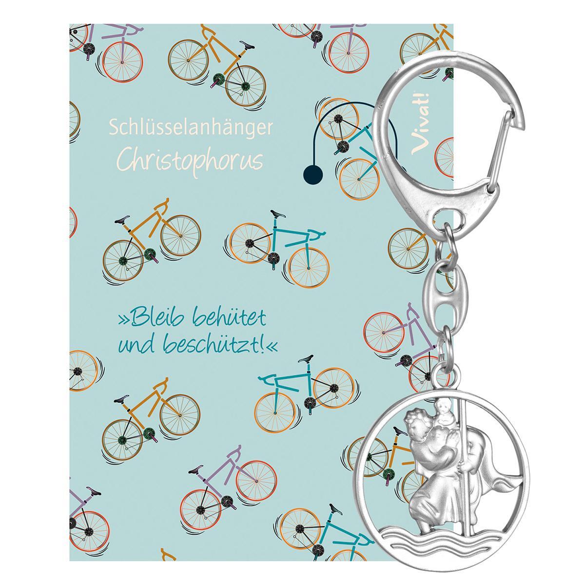 Schlüsselanhänger »Christophorus« von St. Benno Verlag