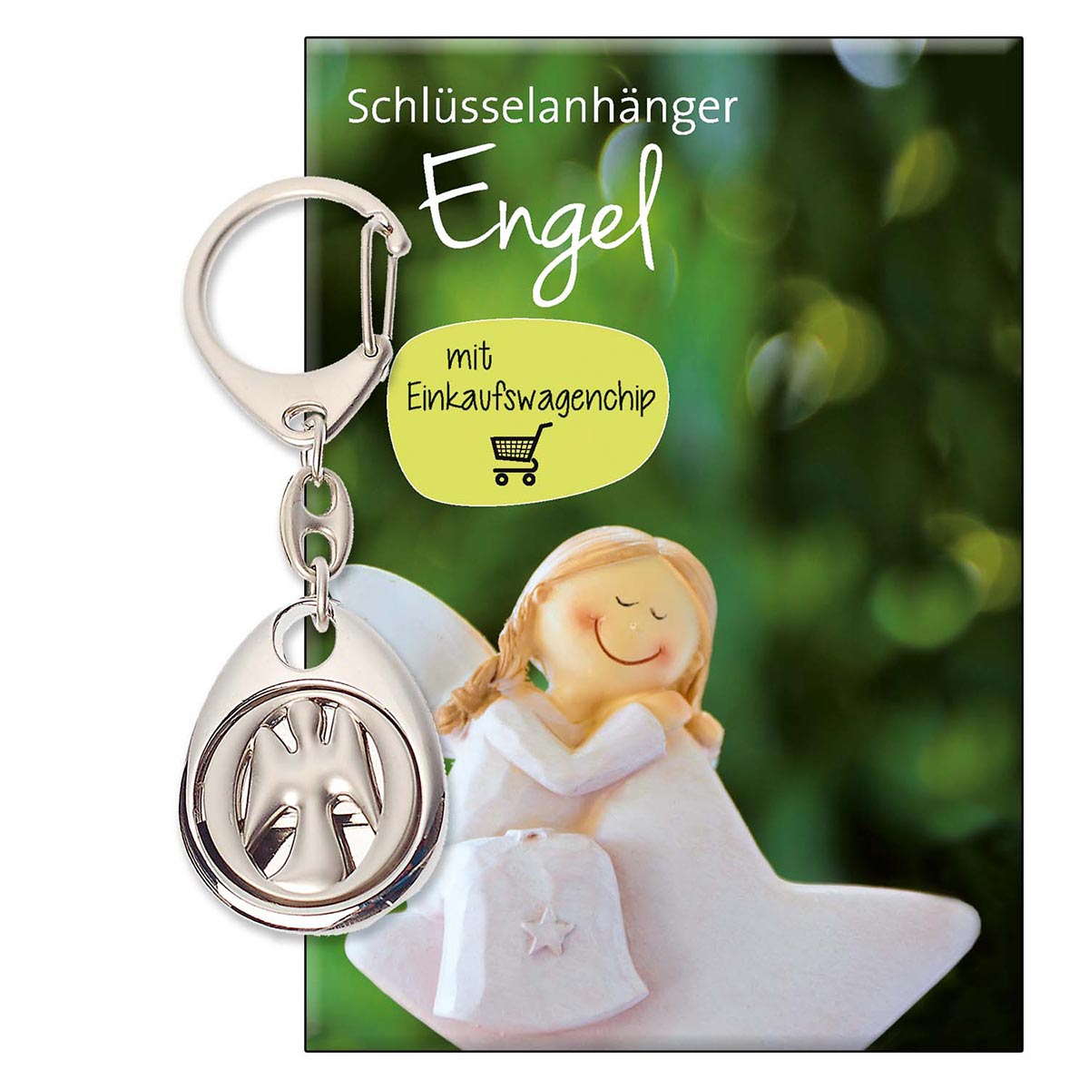 Schlüsselanhänger »Ein Engel an deiner Seite« Schlüsselanhänger »Ein Engel an deiner Seite« von St. Benno Verlag