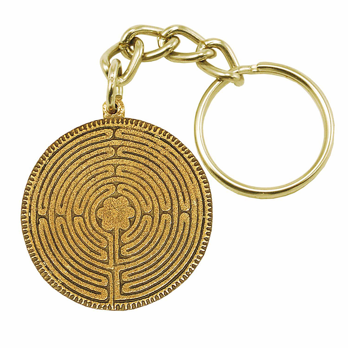 Schlüsselanhänger »Labyrinth von Chartres« Schlüsselanhänger »Labyrinth von Chartres« von Klosterverlag Maria Laach – ars liturgica