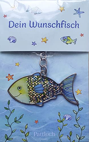 Schlüsselanhänger Wunschfisch: Geschenk zur Kommunion für Jungen und Mädchen Schlüsselanhänger Wunschfisch: Geschenk zur Kommunion für Jungen und Mädchen