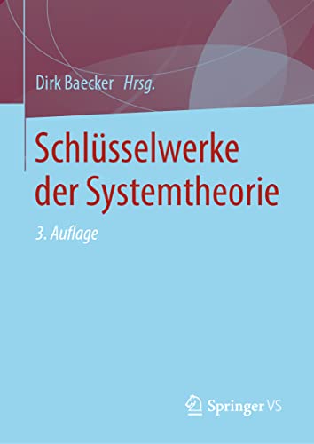 Schlüsselwerke der Systemtheorie von Springer VS