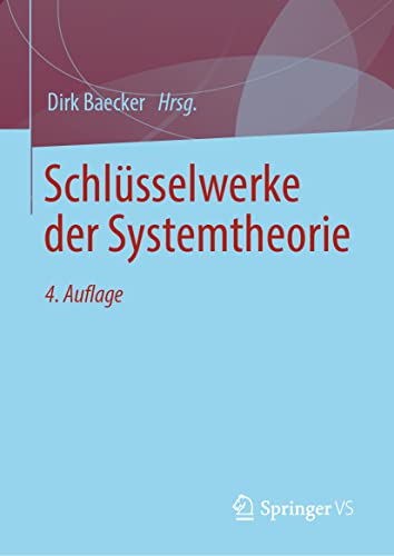 Schlüsselwerke der Systemtheorie von Springer VS