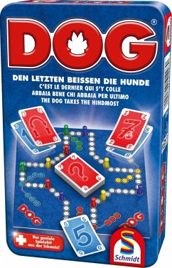 Schmidt 51428 - Dog, Mitbringspiel, Teamspiel, Kartenspiel, Brettspiel von Schmidt Spiele