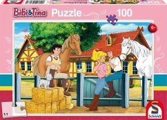 Schmidt 56187 - Bibi und Tina auf Martinshof Puzzles, 100 Teile von Schmidt Spiele