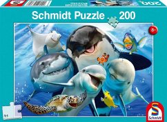 Schmidt 56360 - Unterwasser-Freunde, Kinderpuzzle, Puzzle, 200 Teile von Schmidt Spiele