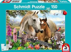 Schmidt 56421 - Stute und Fohlen, Kinder-Puzzle, 150 Teile von Schmidt Spiele
