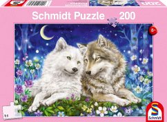 Schmidt 56469 - Kuschelige Wolfsfreunde, Kinderpuzzle, 200 Teile von Schmidt Spiele
