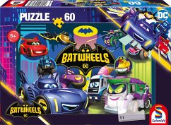 Schmidt 56488 - DC Batwheels: Batmobile gegen Legion der Düser, Kinderpuzzle, 60 Teile von Schmidt Spiele