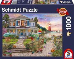 Schmidt 58990 - Das Strandhaus, Puzzle, 1000 Teile von Schmidt Spiele