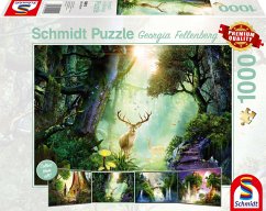 Schmidt 59910 - Georgia Fellenberg, Rehe im Wald, Puzzle, 1000 Teile von Schmidt Spiele