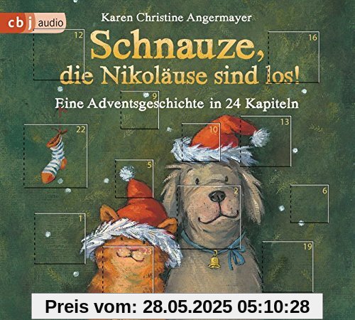 Schnauze, die Nikoläuse sind los: Eine Adventsgeschichte in 24 Kapiteln (Die Schnauze-Reihe, Band 4)