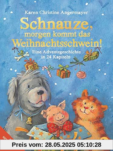 Schnauze, morgen kommt das Weihnachtsschwein!: Eine Adventsgeschichte in 24 Kapiteln (Die Schnauze-Reihe, Band 5)