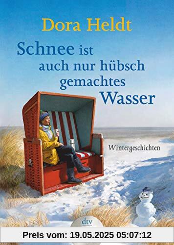 Schnee ist auch nur hübschgemachtes Wasser: Wintergeschichten (dtv großdruck)